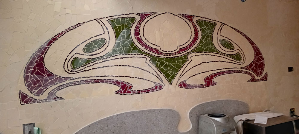 Mosaico da cozinha