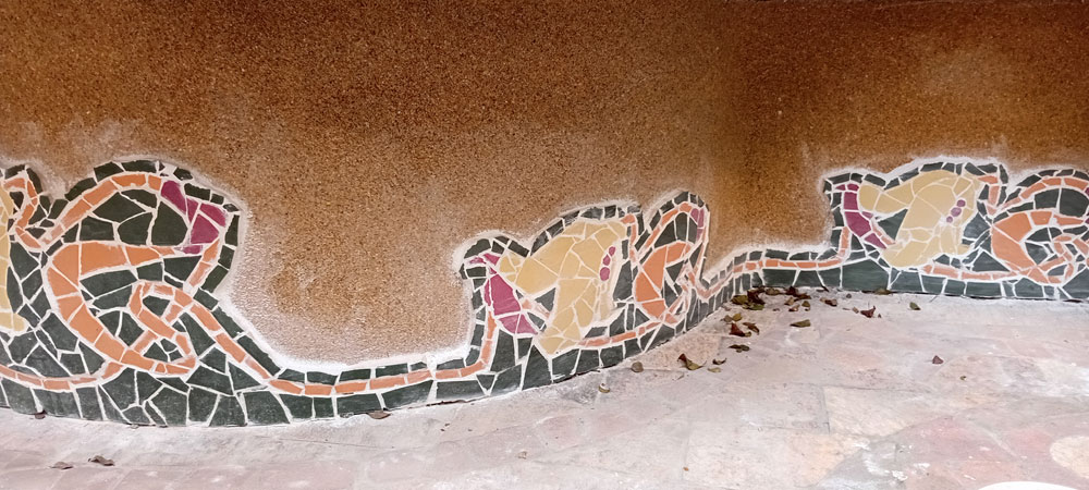 Mosaico da fonte