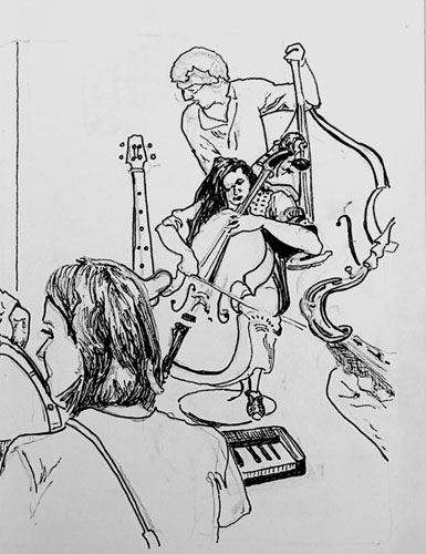 Cello no Sarau