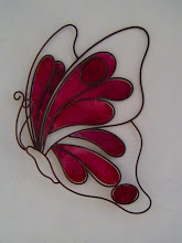 Borboleta de ferro e chapa galvanizada